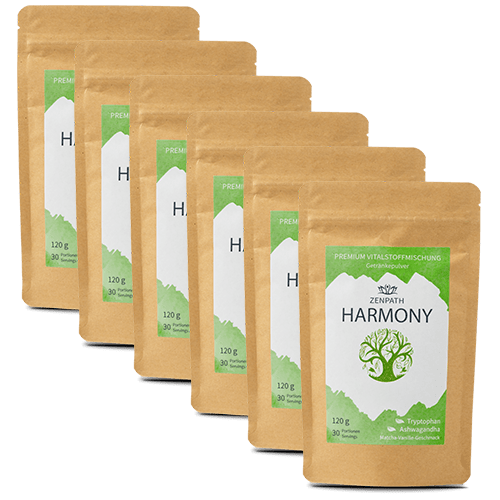 HARMONY - Die Gute Laune Formel mit Probiotika - 6 Nachfüllpacks